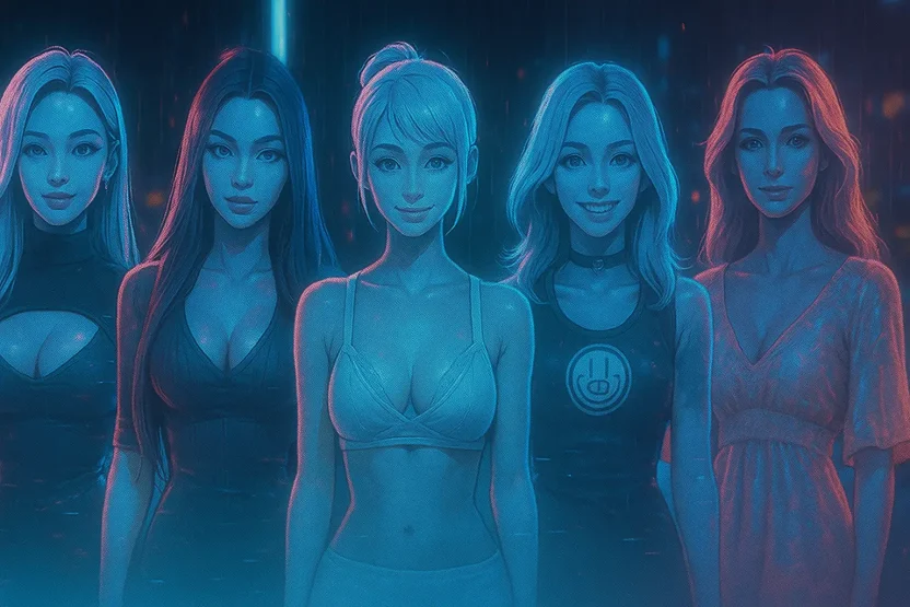 Candy.ai Cover with AI-Girlfriend bots